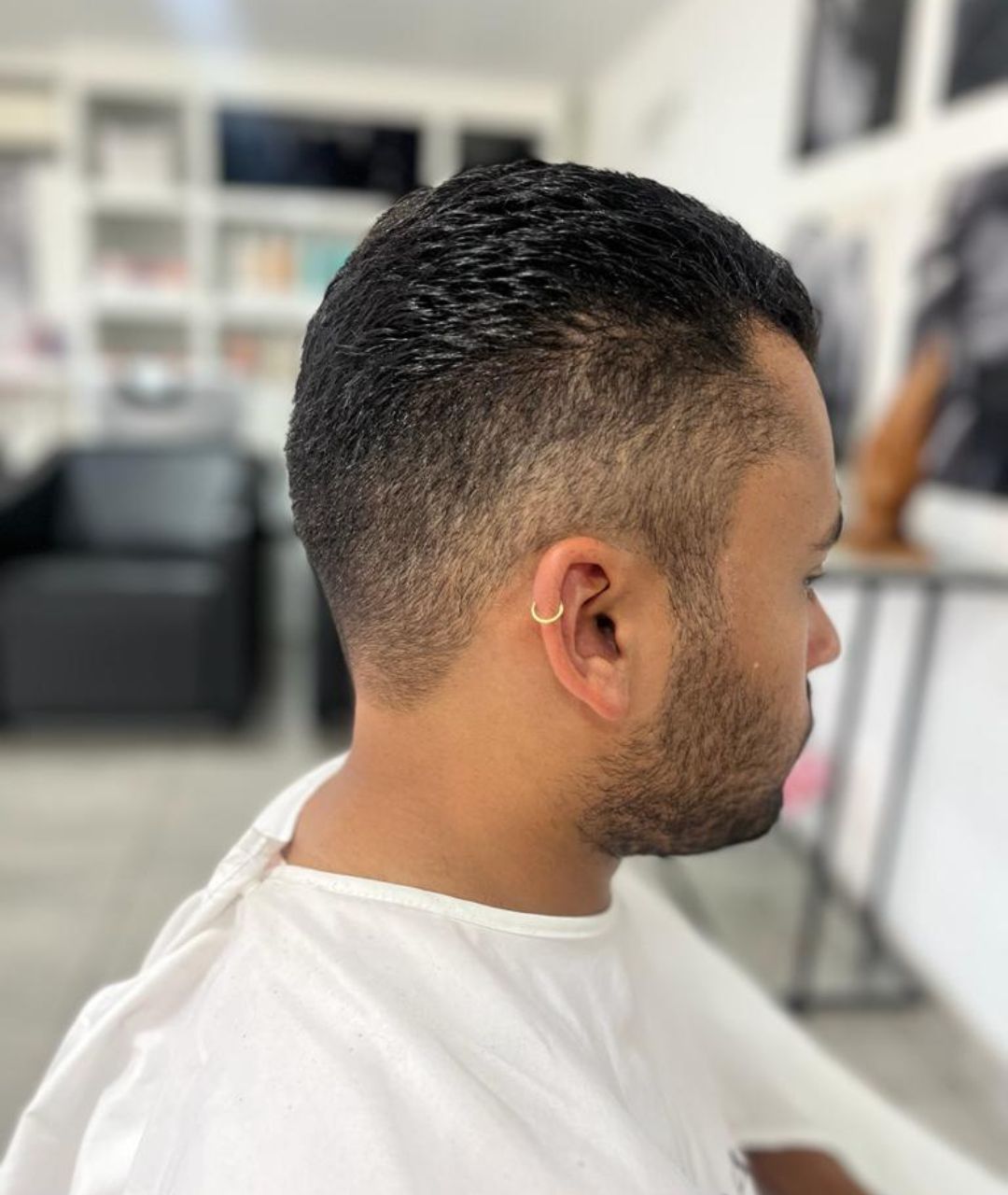 Coupe homme dégradé